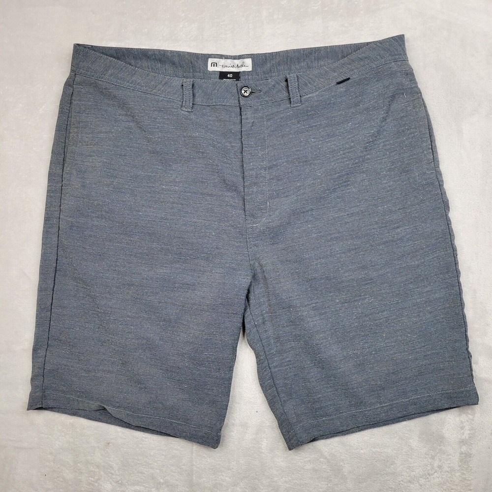 Travis Mathew Shorts Men 40 Golf Board Performance Hybrid Chino Prep Pants Adult